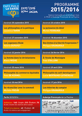 Programme 2015/2016